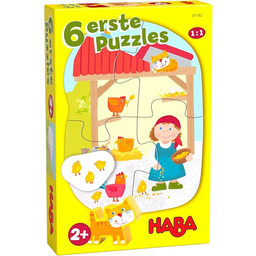 HABA 6 pierwszych puzzli  gospodarstwo rolne
