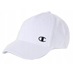 CZAPKA Z DASZKIEM CHAMPION 806261-WW001 bejsbolówka bawełniana biała