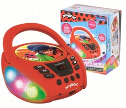 Odtwarzacz CD Miraculous Biedronka Boombox Bluetooth Aux