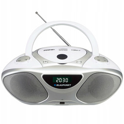 Boombox Blaupunkt CD MP3 Usb Sieć/baterie BB14WH