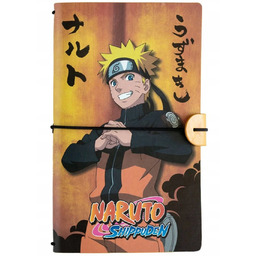 Notes Adresownik skórzany Naruto na gumkę 80k