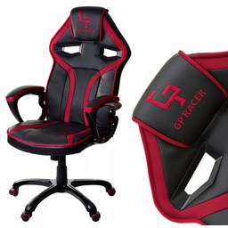 Giosedio Fotel dla gracza czerwony Gamingowy Gpr