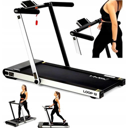 Bieżnia Elektryczna Domowa Hms Składana Treningowa Z Kółkami