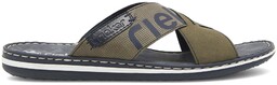 Klapki Rieker 21098-54 Khaki