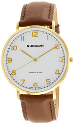 Zegarek męski RUBICON RNCE48 brązowy bt