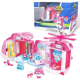 Super Wings Dizzy Rescue Helicopter Hospital Zestawy zabaw,