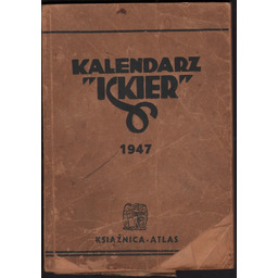 KALENDARZ ISKIER 1947