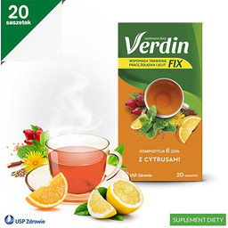 Verdin Fix z cytrusami, 20sasz. -> Odbiór