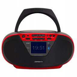 Radioodtwarzacz Aiwa BBTU-500DAB/RD +pilot