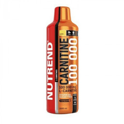 Nutrend Carnitine 100000 1000 ml pomarańczowy
