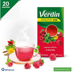 Verdin Fix z maliną, 20sasz. -> Odbiór