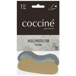 COCCINE HEEL PROTECTOR VELOUR ZAPIĘTKI SAMOPRZYLEPNE 10319