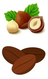 Kawa Arabica mielona lub ziarnista smakowa aromatyzowana orzech