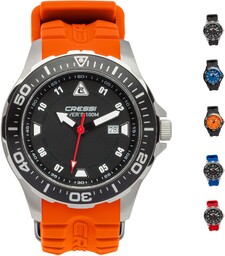 Cressi Unisex-Adult Manta Watch 100 m Profesjonalny zegarek