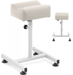 Podnóżek kosmetyczny do pedicure 24x22cm wys. 47-67cm -