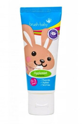 BRUSH-BABY Pasta dla dzieci jabłkowo-miętowa 0-3 lat 50ml