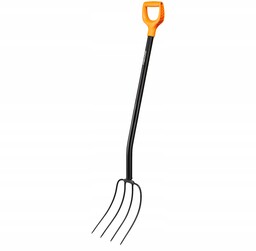Fiskars Solid Widły metalowe ogrodowe do obornika kompostu