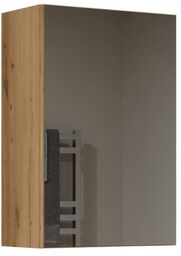 Szafka wisząca do łazienki, lustro, Pola, 40x22x60 cm,