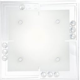 Globo plafon lampa sufitowa Dubia 48074 szkło 24cm