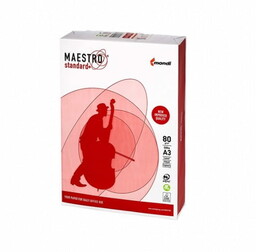 Papier A4/80g ksero MAESTRO STANDARD, ryza 500k
