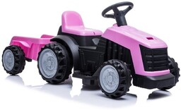 Traktor z Przyczepą na Akumulator TR1908T Różowy