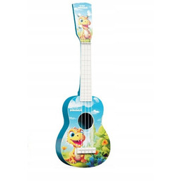 GITARA UKULELE DLA DZIECI INSTRUMENT ZABAWKA MUZYCZNA STRUNY