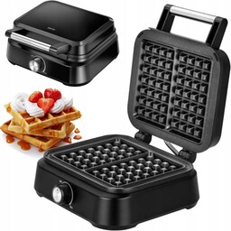 Mocna Gofrownica Duża Moc Mpm MGO-40 Chrupiące Gofry