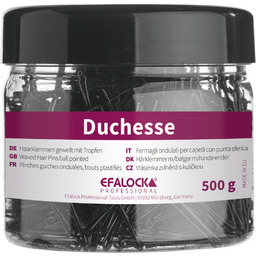 Efalock Duchesse, wsuwki do włosów, 5cm, opakowanie 500g,