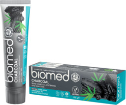 Biomed Charcoal pasta do zębów Potrójne wybielanie węglem