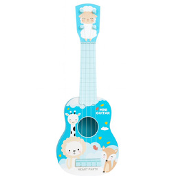 GITARA UKULELE DLA DZIECI INSTRUMENT ZABAWKA MUZYCZNA STRUNY