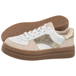 Sneakersy Nepeke Edib Marfim/Bco/Dourado/Marfim (NP61-a)