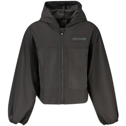 KURTKA JORDAN DLA DZIEWCZĄT, CZARNA