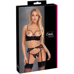 3-Piece Shelf Bra Set 80B/M