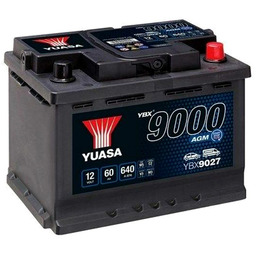 YUASA YBX9027 Akumulator Pojemność akumulatora: 60Ah