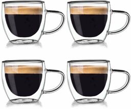Szklanka termiczna z podwójną ścianką do espresso DOUBLE