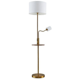 Lindby - Aovan Lampa Podłogowa w/USB Bronze