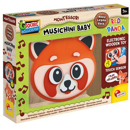 LISCIANI Zabawka interaktywna Montessori Muzyczna Panda 105427