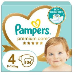 Pampers Premium Care 4 Pieluchy dla dzieci 9-14