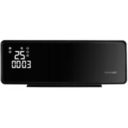 Grzejnik Ceramiczny Ścienny Concept QH4001 Czarny