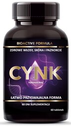 Cynk 10mg, Intenson, 60 tabletek