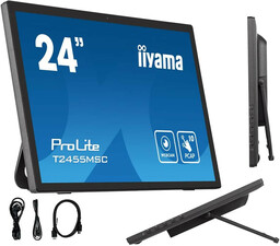 Monitor dotykowy 24" iiyama ProLite T2455MSC-B1 FHD IPS