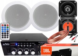 Sufitowy Zestaw Audio Jbl Radio Bluetooth Usb Sd