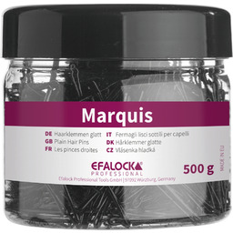 Efalock Marquis, wsuwki do włosów, 5cm, opakowanie 500g,