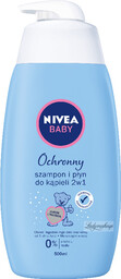 Nivea - Baby - Ochronny szampon i płyn
