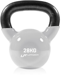 UpForm Hantla winylowa żeliwna Kettlebell 28 kg -