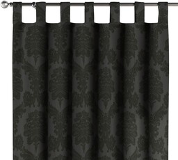 Zasłona na szelkach 1 szt., czarne liście akantu