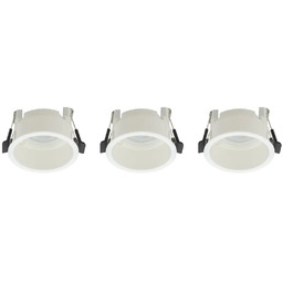 Zestaw trzech lamp wpuszczanych CUP 3 PC SET