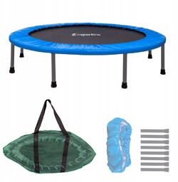 Składana trampolina dla dzieci inSPORTline 122 cm