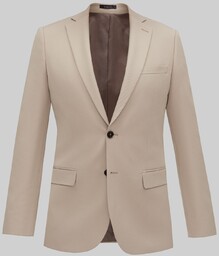 marynarka do zestawu lido 02 beżowy slim fit
