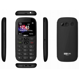 2 x Telefon Komórkowy Dla Seniora Z Bazą